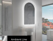 LED-badsspeil med uregelmessig form Y222 #3