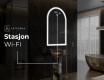 LED-badsspeil med uregelmessig form Y222 #7
