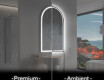 LED-badsspeil med uregelmessig form Y223