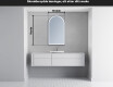 LED-badsspeil med uregelmessig form Y223 #5