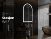 LED-badsspeil med uregelmessig form Y223 #6