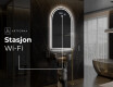 LED-badsspeil med uregelmessig form Y223 #6