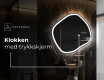 LED-badsspeil med uregelmessig form R222 #8