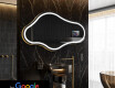 Uregelmessig speil med lys LED SMART C223 Google