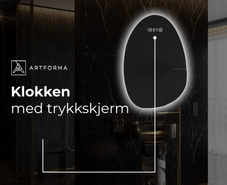LED-badsspeil med uregelmessig form SF221 #8