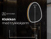 LED-badsspeil med uregelmessig form SF223 #8