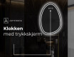 LED-badsspeil med uregelmessig form SF223 #8