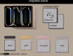 Rektangulært Smart LED Apple Speil med Displine L57 Ramme #2