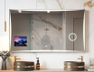 Rektangulært Smart LED Apple Speil med Displine L77 Ramme