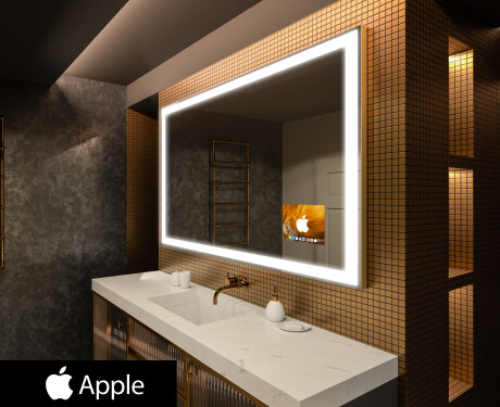 SMART Speil med lys LED L01 Apple #1