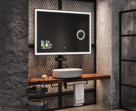 SMART Speil med lys LED L01 Apple #8