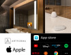 SMART Speil med lys LED L02 Apple #2