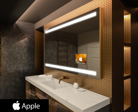 SMART Speil med lys LED L09 Apple #1