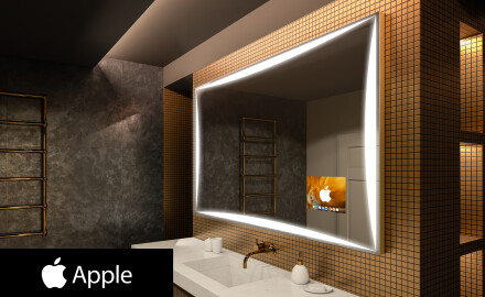 SMART Speil med lys LED L77 Apple