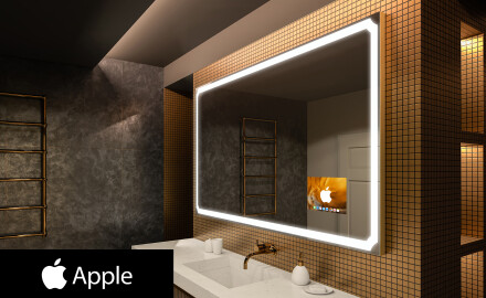 SMART Speil med lys LED L138 Apple