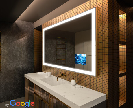 SMART Speil Med Lys L01 Google-serien