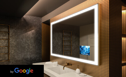 SMART Speil Med Lys L01 Google-serien