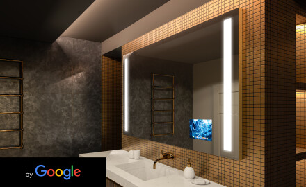 SMART Speil Med Lys L02 Google-serien