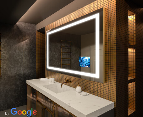 SMART Speil Med Lys L15 Google-serien