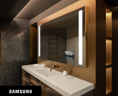 SMART Speil med lys LED L02 Samsung #1