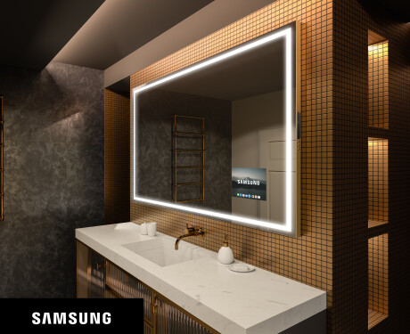 SMART Speil med lys LED L49 Samsung #1
