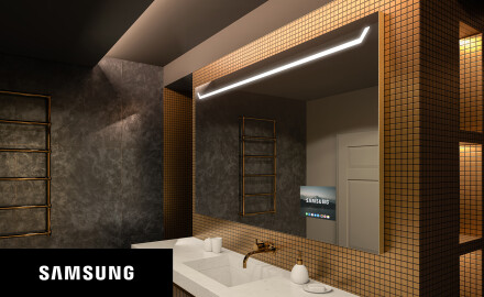 SMART Speil med lys LED L128 Samsung
