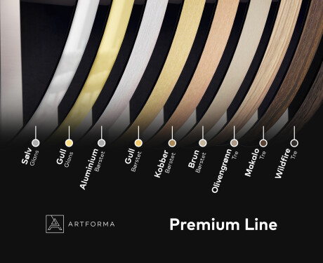 Halvmåne speil med lys LED SMART A222 Google #7