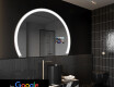 Halvmåne speil med lys LED SMART W222 Google