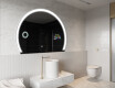 Halvmåne speil med lys LED SMART W222 Google #10