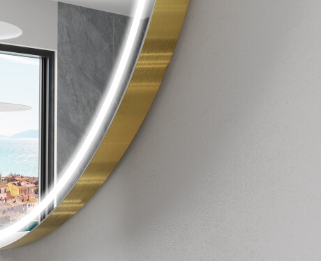 Halvmåne speil med lys LED SMART W223 Google #5