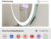 Rund speil med lys LED SMART L76 Samsung #3