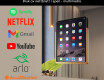Avrundet Moderne LED Speil med iPad Displine L146 Ramme #3