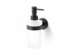 CLASSIC – Dispenser for flytende såpe / matt glass / matt svart