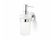 CLASSIC – Dispenser for flytende såpe / matt glass / krom
