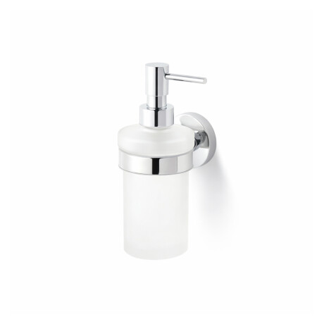 CLASSIC – Dispenser for flytende såpe / matt glass / krom #1