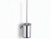 CLASSIC – Lavt hengende toalettbørste / metallbeholder, glassinnsats / krom