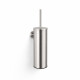 CLASSIC – Høy, hengende toalettbørste / metallbeholder, innsats i plast / børstet stål #1