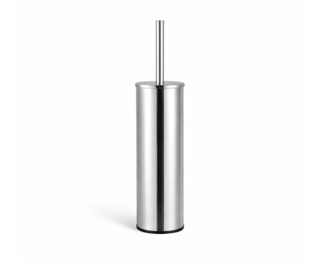 CLASSIC – Høy, frittstående toalettbørste / metallbeholder, innsats i plast / krom