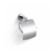 CLASSIC – Toalettpapirholder / med beskyttelsesdeksel / krom #1