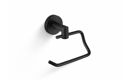 CLASSIC – Toalettpapirholder / uten deksel / matt svart