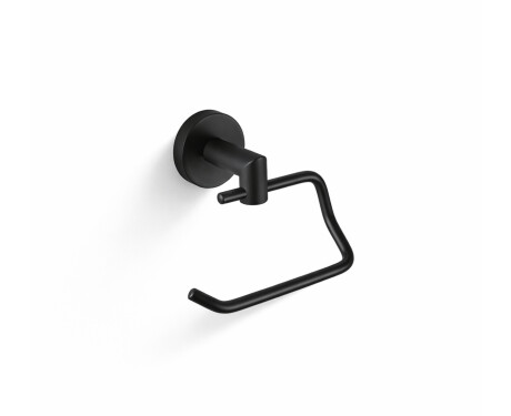 CLASSIC – Toalettpapirholder / uten deksel / matt svart