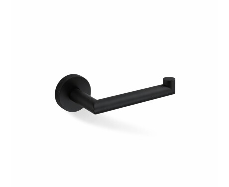 CLASSIC – Toalettpapirholder / uten deksel / matt svart
