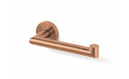 CLASSIC – Toalettpapirholder / uten deksel / rosa gull, børstet