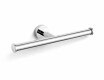 CLASSIC – Holder for to toalettpapirruller / uten deksel / krom