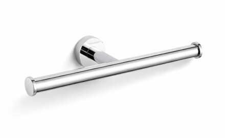 CLASSIC – Holder for to toalettpapirruller / uten deksel / krom