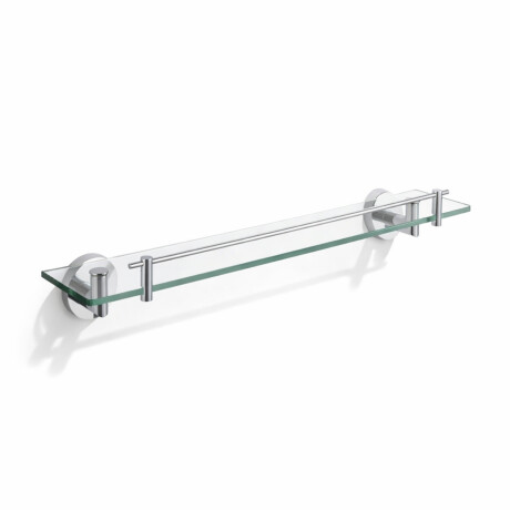 CLASSIC – Hylle 60 under speilet / krom, gjennomsiktig glass #1