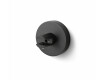 CLASSIC – Hengsel med rosett til glasshyller 07.80160/50/40/30 – 2 stk. / matt svart