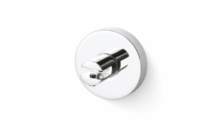 CLASSIC – Hengsel med rosett til glasshyller 07.80160/50/40/30 – 2 stk. / krom