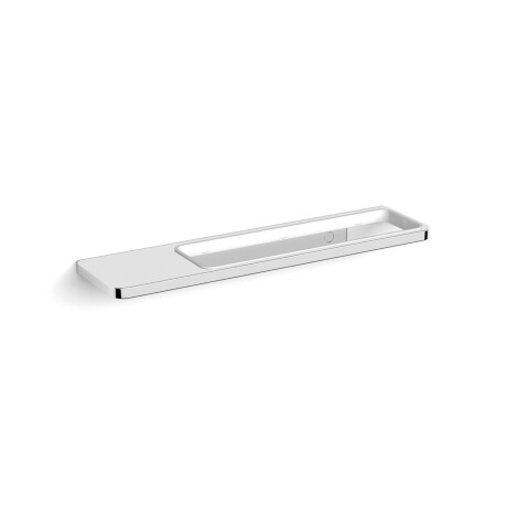 NEXT – Trippelhenger med hylle / * glass bestilles separat / krom #1