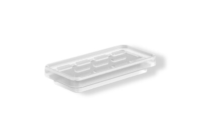 NEXT – Såpeskål uten håndtak / matt glass
